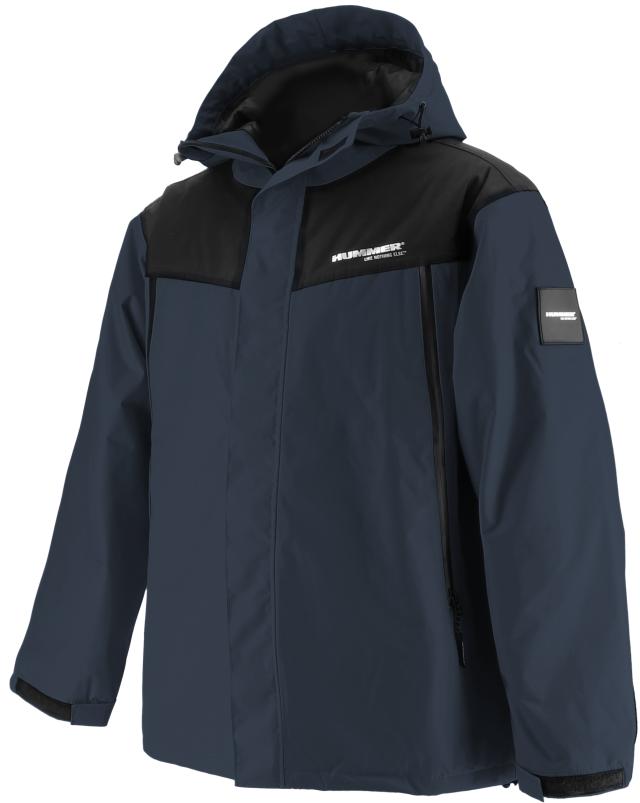 【上下セット】弘進ゴム メンズ 防寒着 防寒服 防寒ウェア レインウェア アウター ジャンパー ズボン 雪 雨 秋冬 HUMMER HM-W13 ネイビー 紺 上下セット】弘進ゴム メンズ 防寒着 防寒服 防寒ウェア レインウェア